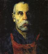 Kazimir Malevich Portrait of a Man oil